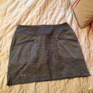 Grey under armor golf skirt